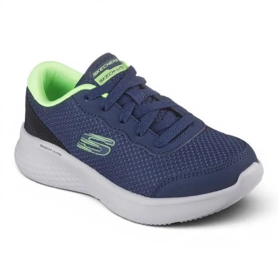 Zapatilla Niño Skech-Lite Pro Clear Rush Azul Skechers - Imagen 5