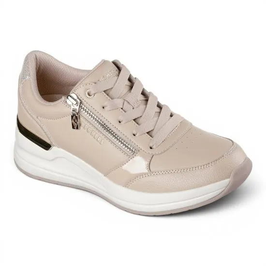 Zapatilla Mujer Billion 2 High End Nat Beige Skechers - Imagen 5