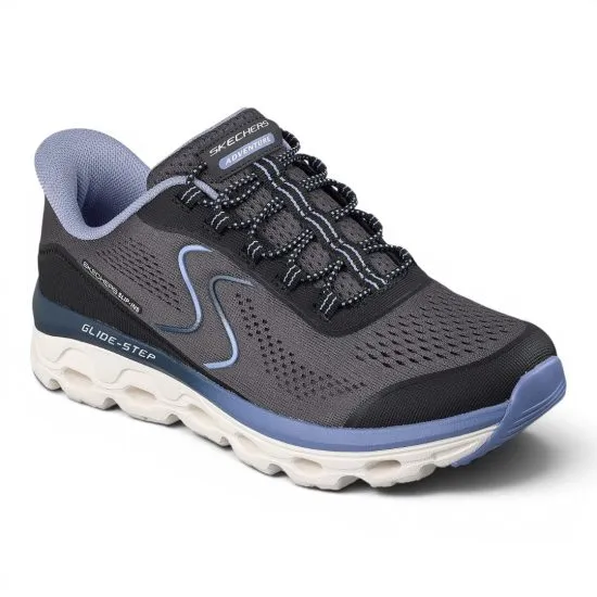 Zapatilla Mujer Glide Step BKBL Skechers - Imagen 4