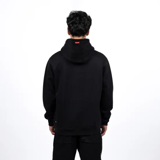 Polerón Colo Colo Urbano Hoodie Escudo Negro - Imagen 2