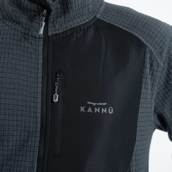 Polar Texturado Hombre Tolhuaca Gris Kannu - Imagen 3