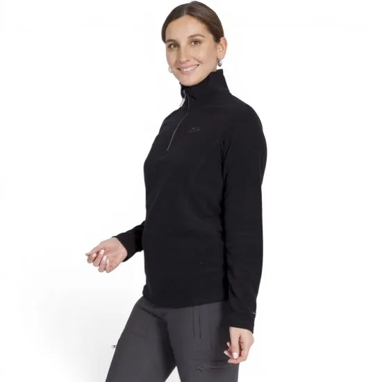 Polar Valle De La Luna Half Zipper Mujer Negro Kannu - Imagen 2