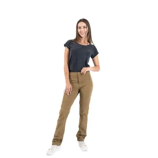 Pantalón Trekking Lanin Mujer Khaki Oscuro Kannu - Imagen 4