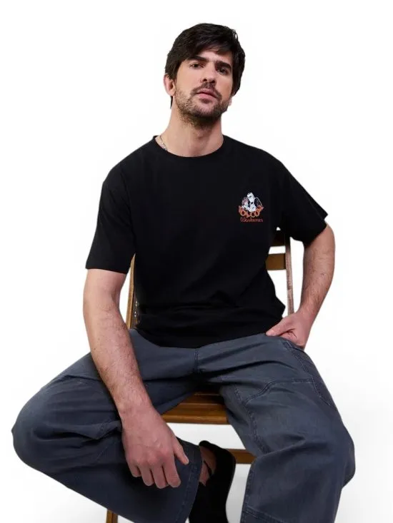 Polera Hombre Organic Impact Negro Volcom - Imagen 4