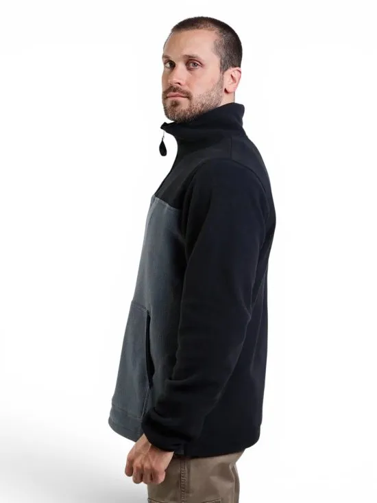 Poleron Micro Polar Curren Full Zipper Rusty - Imagen 3