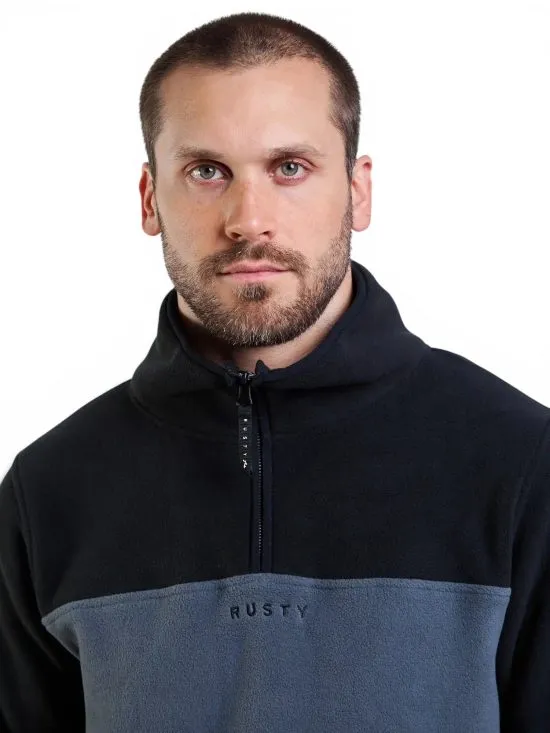 Poleron Micro Polar Curren Full Zipper Rusty - Imagen 4