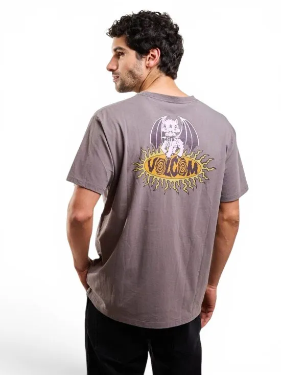 Polera Hombre Organic Greenway Brown Volcom - Imagen 5
