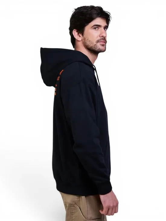 Poleron Hombre Workwear Full Zipper Negro Volcom - Imagen 5