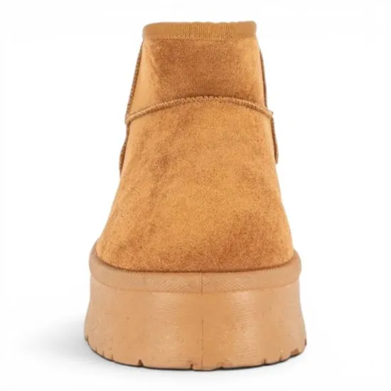 Botin Mujer Plataforma Chiporro Caramelo Alquimia - Imagen 2