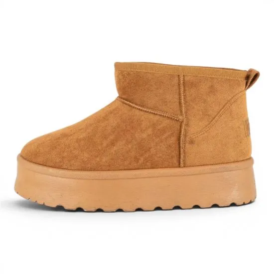 Botin Mujer Plataforma Chiporro Caramelo Alquimia - Imagen 4