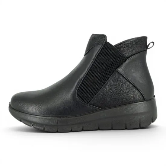 Botín Confort Mujer Selene Negro Passer - Imagen 2