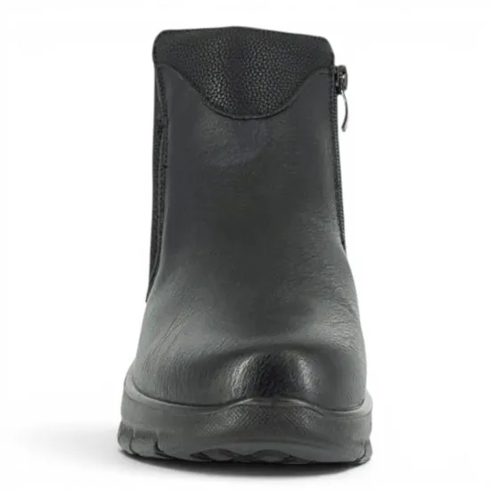 Botín Confort Mujer Selene Negro Passer - Imagen 4