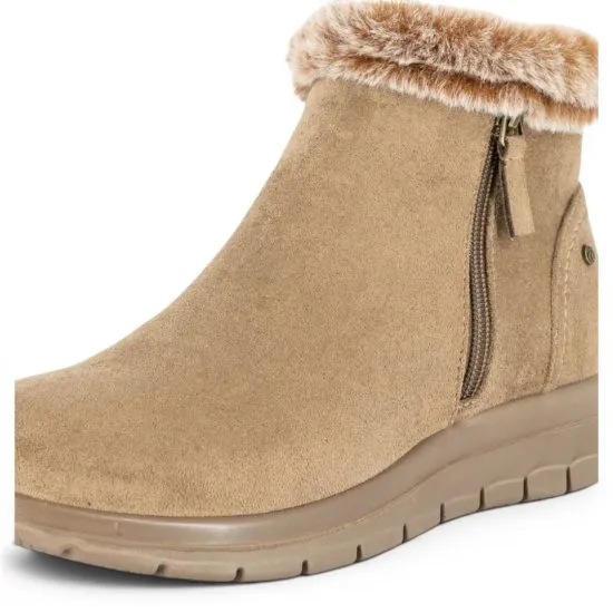 Botín Abrigado Mujer Aurora Tostado Passer - Imagen 2