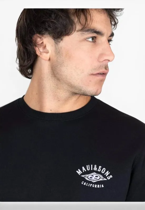 Poleron Hombre CR Chill Negro Hombre Maui - Imagen 3