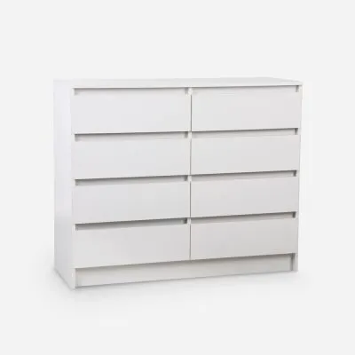 Comoda 8 Cajones Austria Blanca CIC