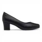 Zapato Mujer Negro Taco Alto Vestir Piccadilly