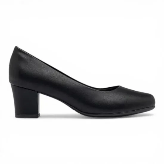 Zapato Mujer Negro Taco Alto Vestir Piccadilly