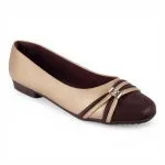 Zapato Mujer Ballerina Dorado Piccadilly