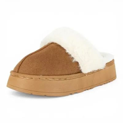 Pantufla Mujer Plataforma Chiporro Caramelo Nube Passer
