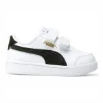 Zapatilla Niño Blanca Velcro Shuffle V Puma