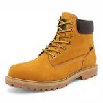 Botin Hombre Cuero Timber Amarillo Casual Adixt
