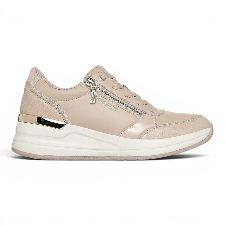 Zapatilla Mujer Billion 2 High End Nat Beige Skechers