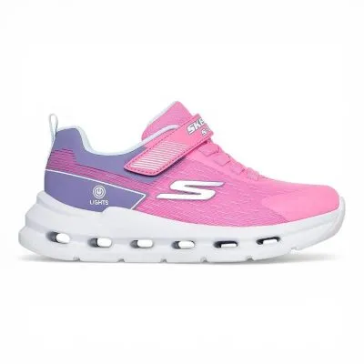 Zapatilla Kids Glide Step Lights Pkmt Skechers