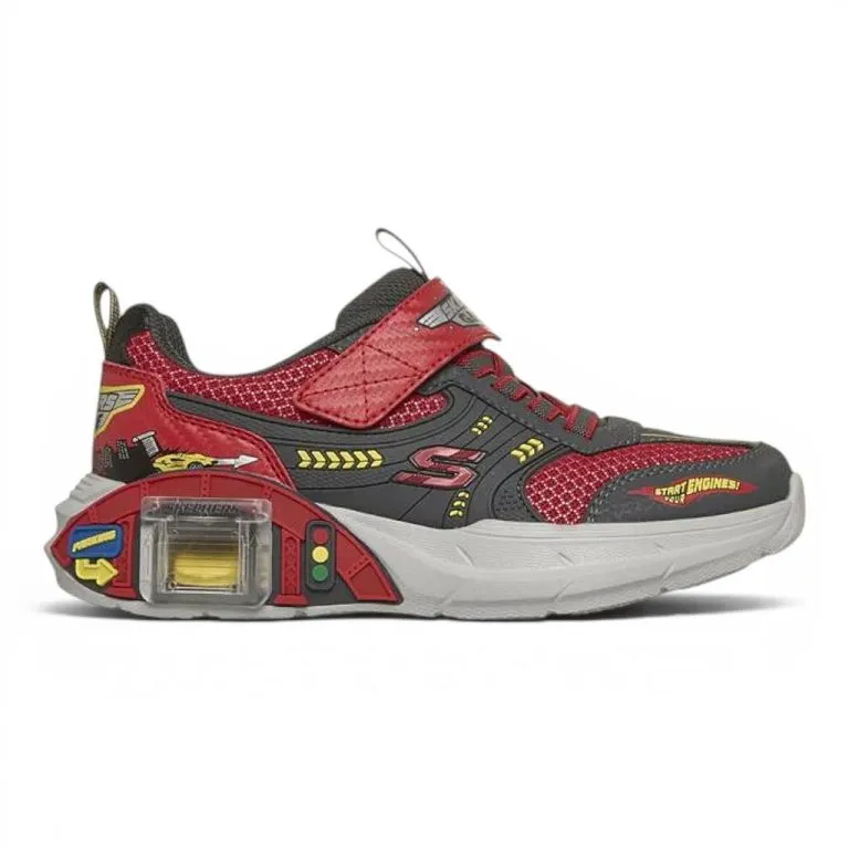 Zapatilla Infantil Garage Red Skechers