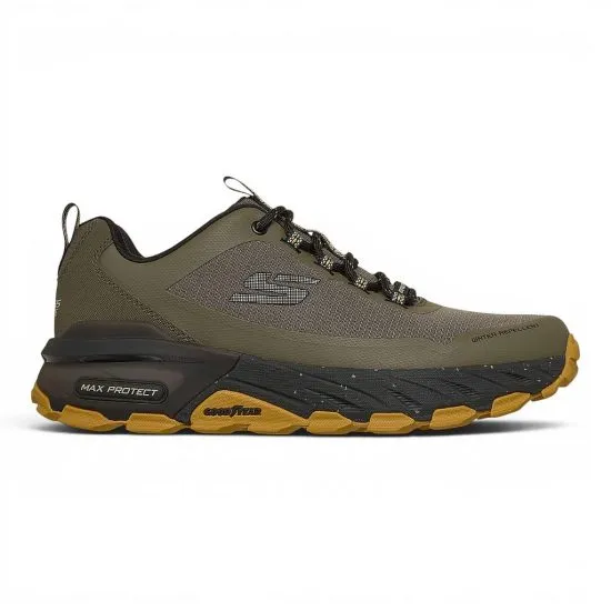 Zapatilla Hombre Max Protect Verde Skechers