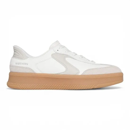 Zapatilla Mujer Hotshot Hi Blanco Skechers