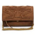 Cartera con Diseno relieve Cadena Larga  Ellus