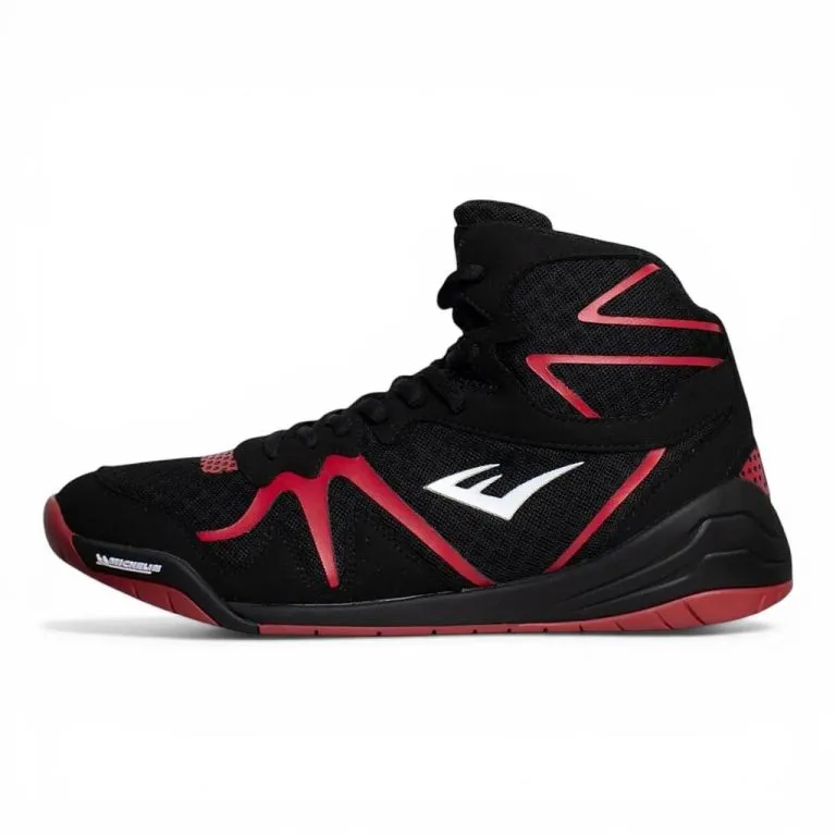 Zapatillas Boxing Low Top Black Red Everlast