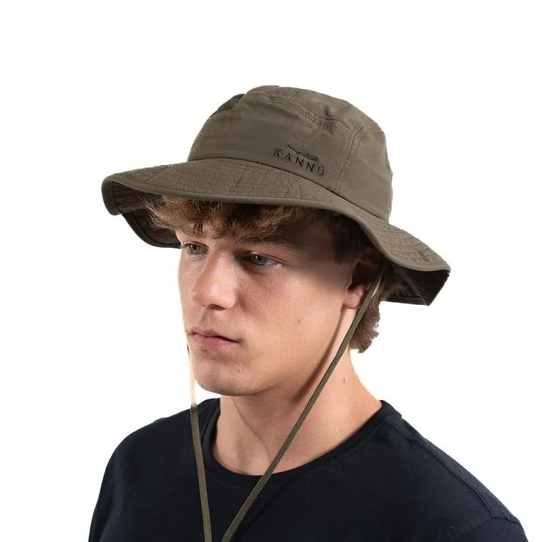 Sombrero Outdoor Oliva Oscuro Sun Hat Kannu