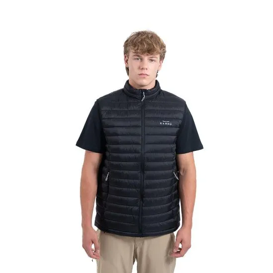 Parka Térmica Sin Mangas Hombre Rahue Negro Kannu