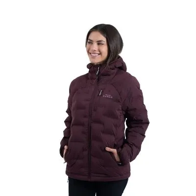 Parka Térmica Mujer Caiquen Vino Kannu