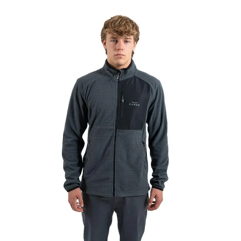 Polar Texturado Hombre Tolhuaca Gris Kannu