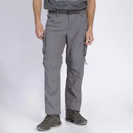 Pantalon Hombre Llaima Desmontable Gris Oscuro Kannu