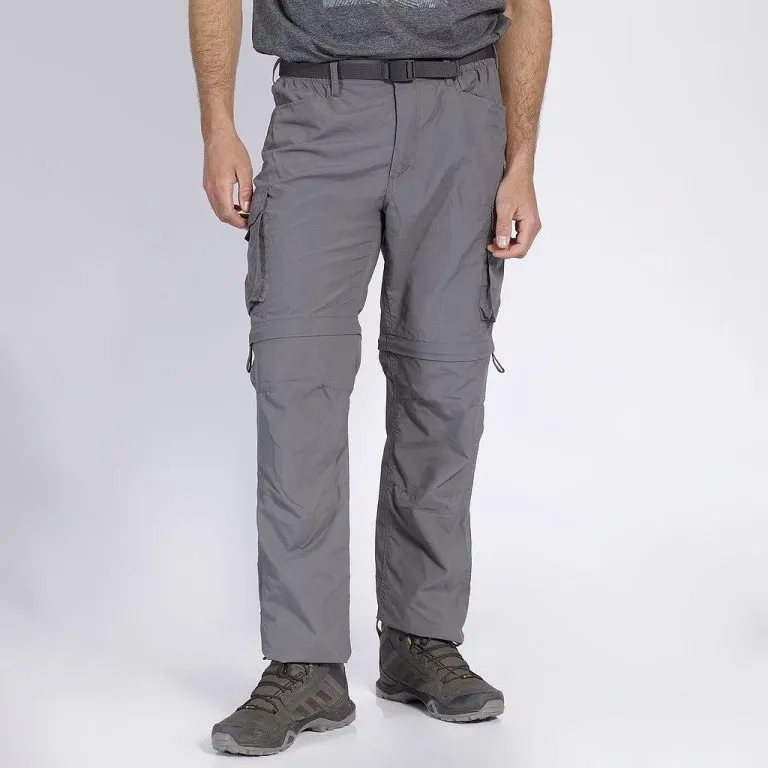 Pantalon Hombre Llaima Desmontable Gris Oscuro Kannu