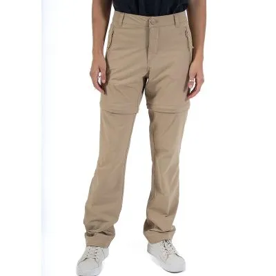 Pantalon Mujer Llaima Desmontable Beige Medio Kannu