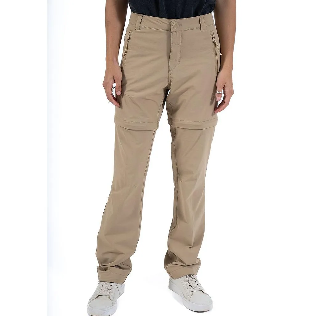 Pantalon Mujer Llaima Desmontable Beige Medio Kannu