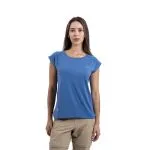 Polera Deportiva Manga Corta Mujer Celeste Tupahue