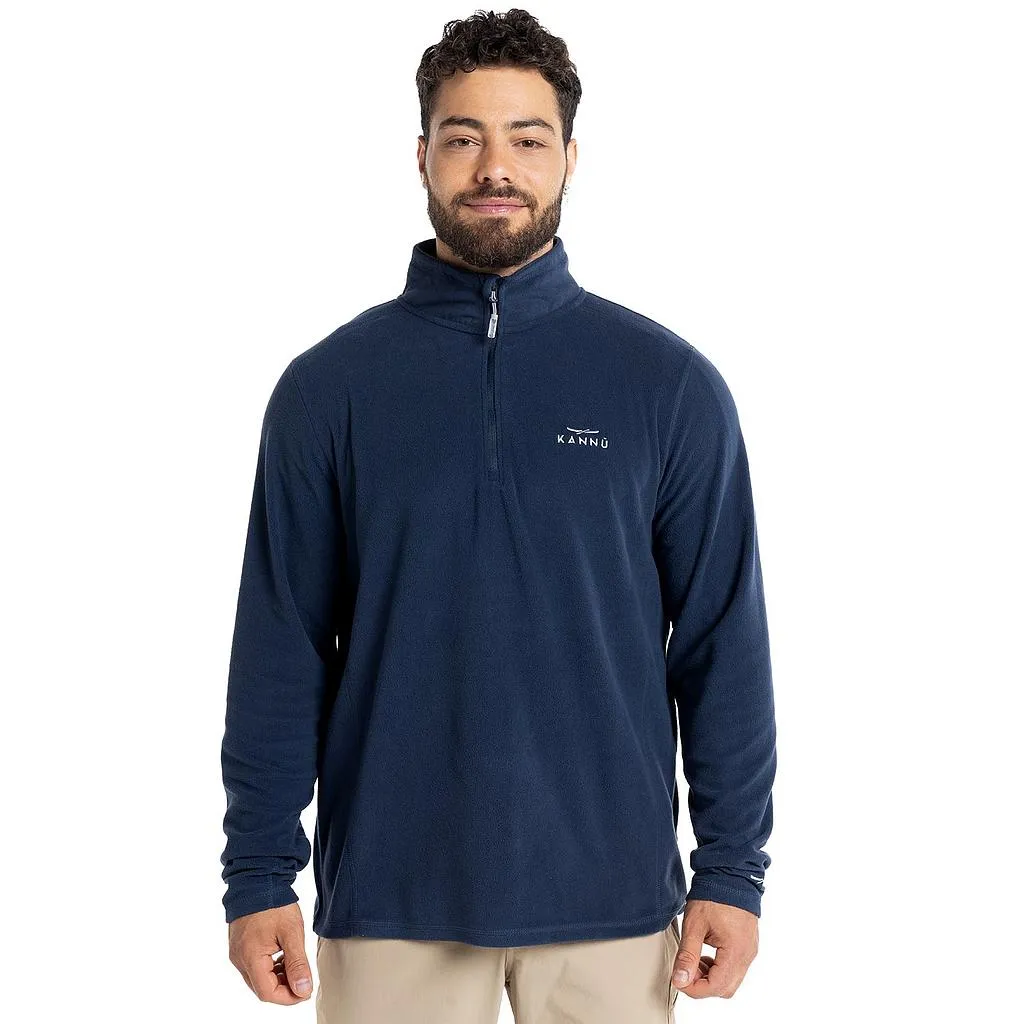 Polar Hombre Valle de la Luna Half Zipper Azul Kannu