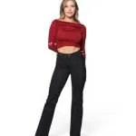 Jeans Hannah Negro Cintura Oxford Mohicano