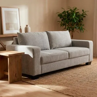 Sofa 3 Cuerpos Ontario Gris Cic