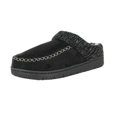 Pantufla Mujer Aurora Negro Abrigada Passer