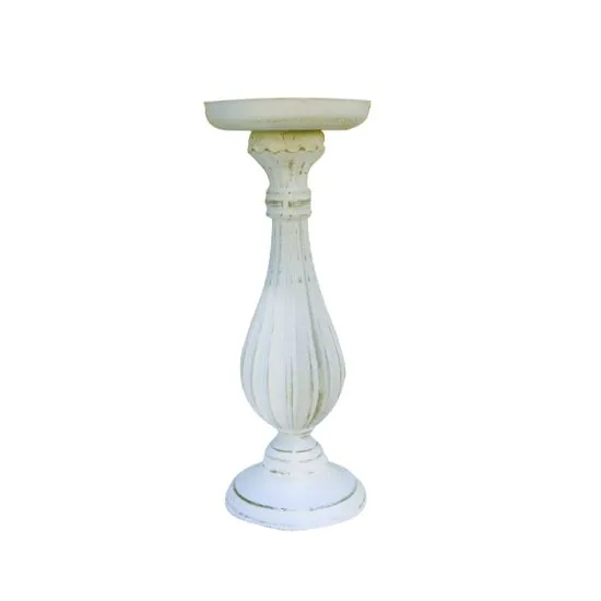 Candelabro White Calvin L 28 CM Msa