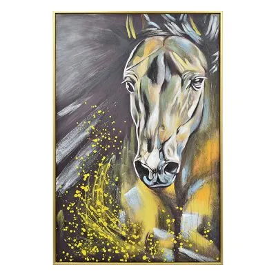 Cuadro Caballo Silver Msa