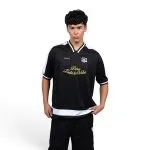 Polera Hombre Negra Colo Colo Urbano