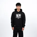 Polerón Colo Colo Urbano Hoodie Escudo Negro