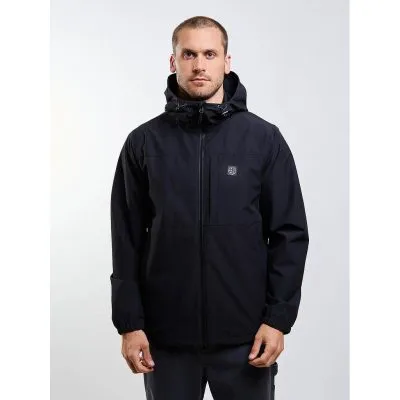 Cortaviento Hombre Burst Storm Liso Black Maui